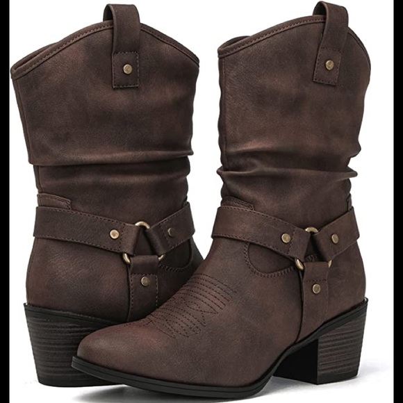 Shoes - New Womens Vegan Leather Boots Multiple Sizes